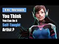 The Truth About Self-Taught Artists | Sculpting D.Va in 3D [Overwatch]