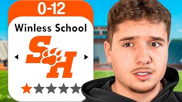 I Rebuilt a WINLESS School in College Football 26