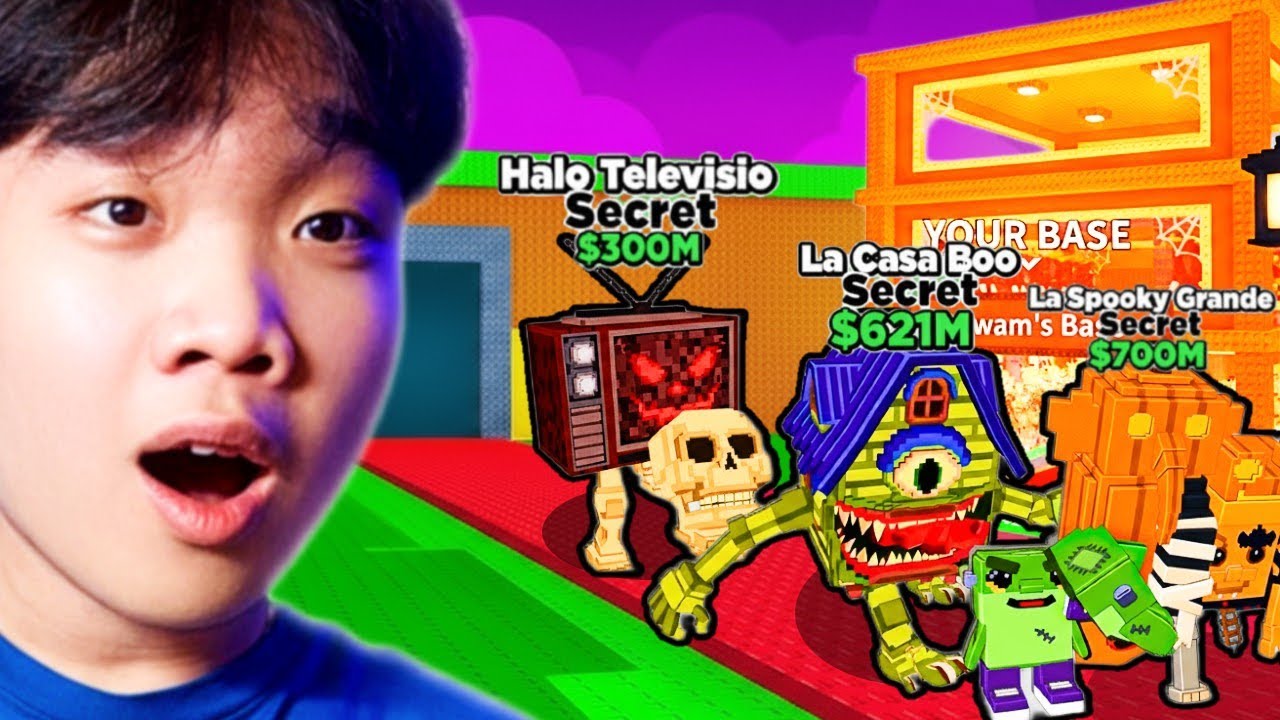 ကျွန်တော် Hallowen Update မှာ အမိုက်စား Brainrot တွေရခဲ့တယ် | Steal A Brainrot - Roblox