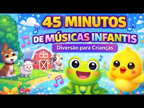 MÚSICAS INFANTIS 🎵 | Sapo, Pintinho Amarelinho e Muito Mais 🐸🐥