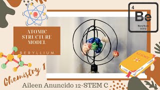ATOMIC STRUCTURE MODEL (BERYLLIUM) | AILEEN ANUNCIADO