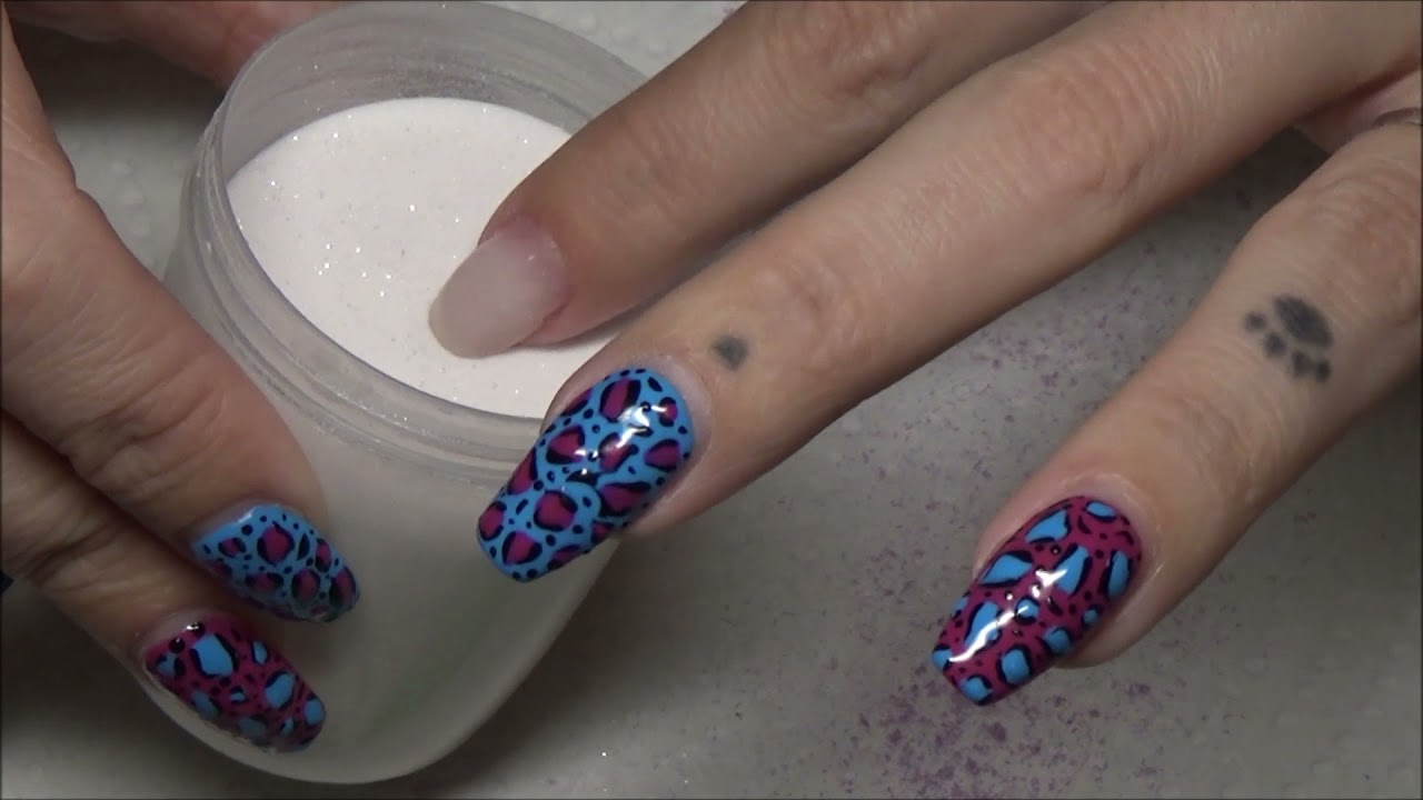 ♥ Nail Infill With Base Gel And Dip Powder ♥ YouTube