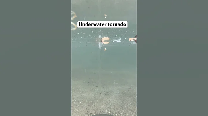 Underwater tornado