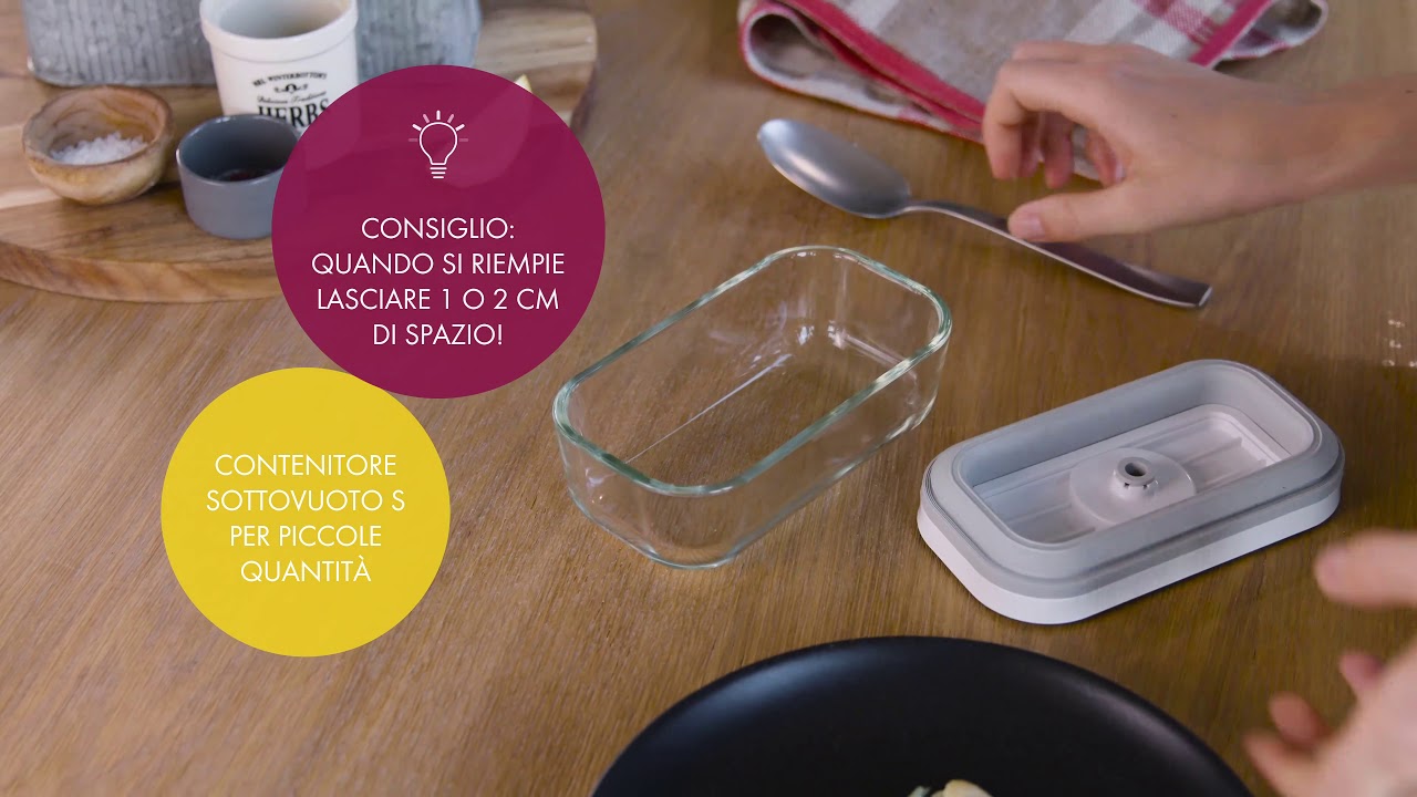 Set Contenitori Sottovuoto ZWILLING Fresh & Save - 3 Pezzi (S, M, L) | Bianco, Per Alimenti - Foto 3