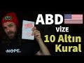 Amerika'ya Vize Alırken Bilmeniz Gereken 10 Altın Kural 🇺🇸 (+Bonus)