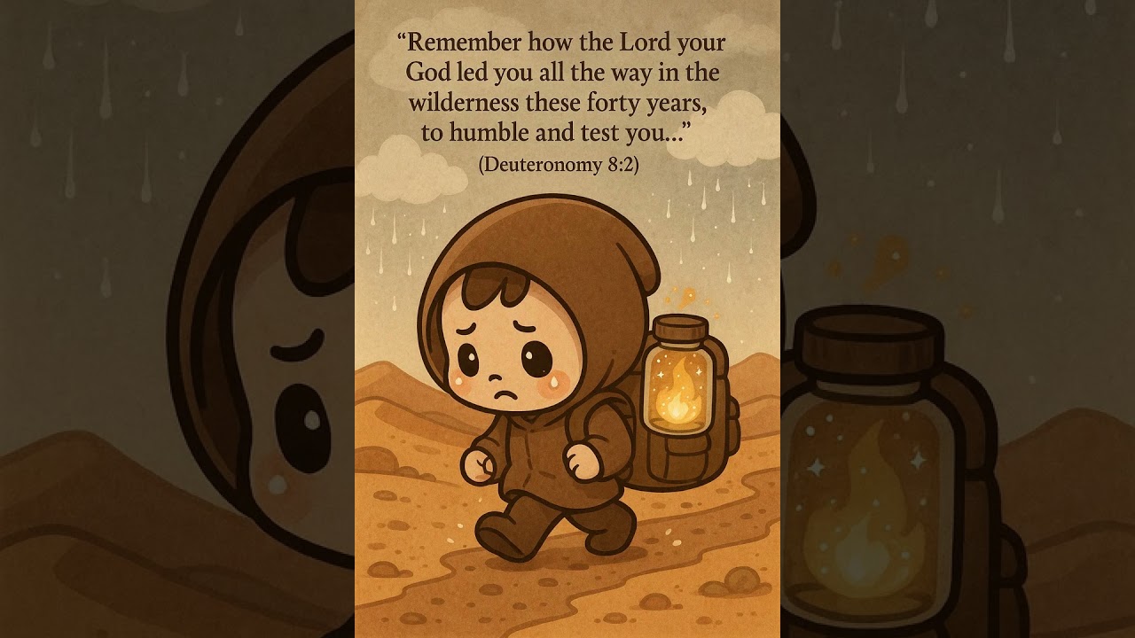 Deuteronomy 8:2 – “To humble and test you” ⛰️🌧️ | Wilderness Lessons