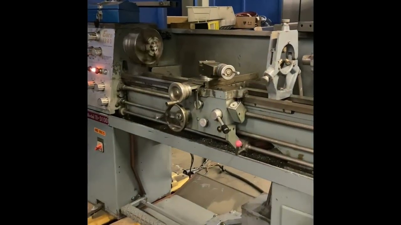 ENCO 13" X 40" LATHE YouTube