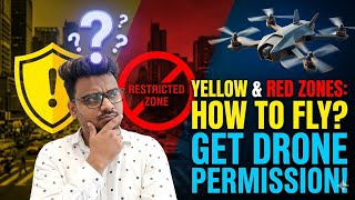 How to get Permission in Yellow Zone and Red Zone for Drone Flying | Saif.exe