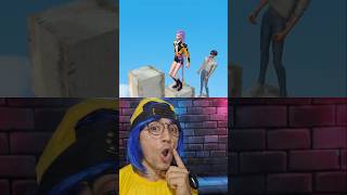 PINK BOX REACT Rumi &amp; Jinu Battle #shorts  #roblox