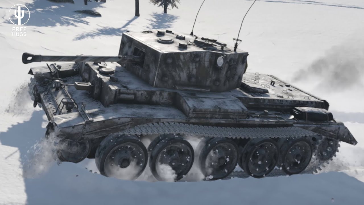 Cromwell Brawling (Flanking) in War Thunder Realistic Battle | no commentary