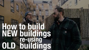 Resource Rows Part 1: New Construction method with Reclaimed Materials | Eco Conscious Architecture