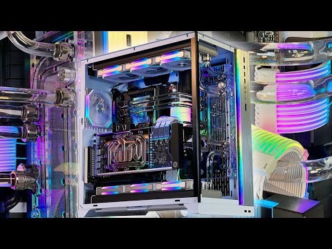 리안리 O11D XL 클리어 아크릴 수냉 PC