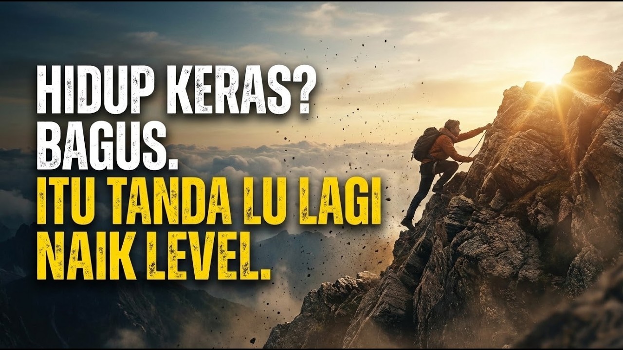 Hidup Keras, Bagus  Itu Tanda Lu Lagi Naik Level