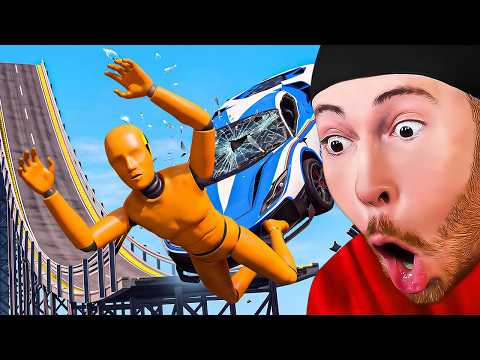 The Most REALISTIC CAR CRASHES You Can't UNSEE (No Seatbelt)