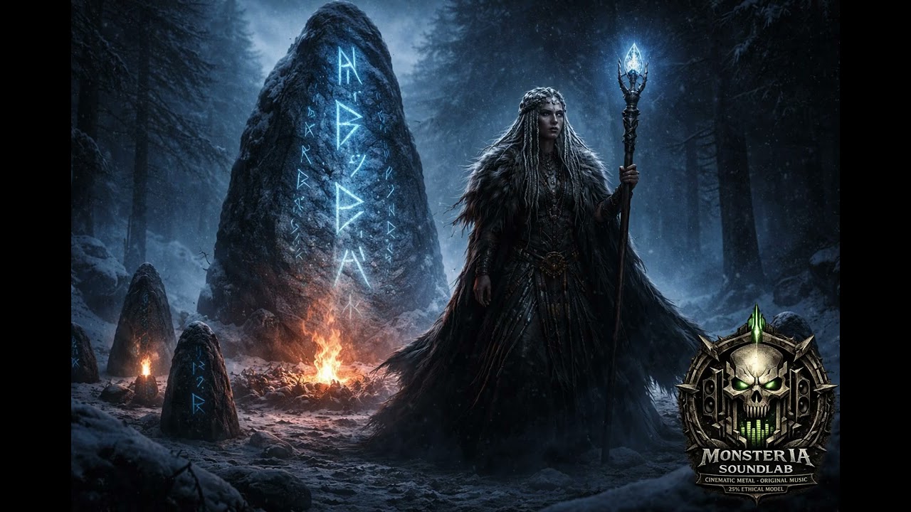 ᛉ Runic Metal — Rise of the Volva | Mystic Nordic Ritual Metal — Monster IA SoundLab