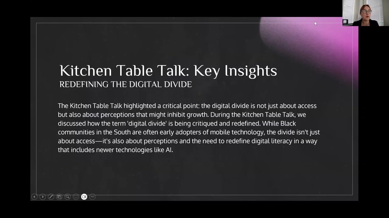 Digital Dialogues: Exploring Digital Humanities in HBCUs Through a Kitchen-Table Talk Approach