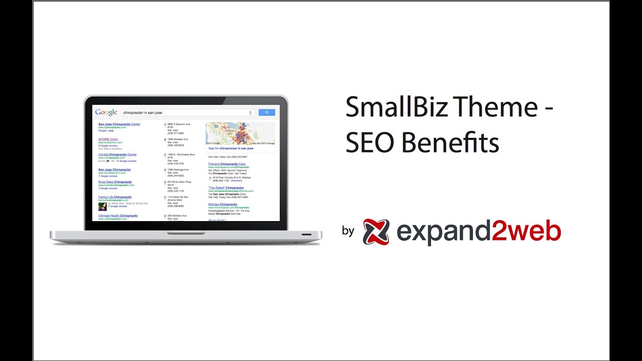 SmallBiz Dynamic WordPress Theme - SEO Features