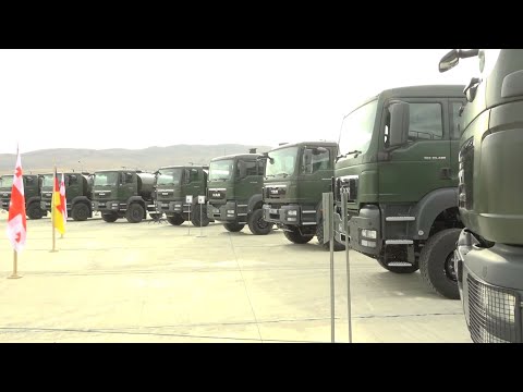 საქართველოს თავდაცვის ძალებს, გერმანიამ ახალი სატრანსპორტო საშუალებები გადასცა