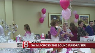 SWIM Across the Sound fundraiser raising awareness for breast cancer