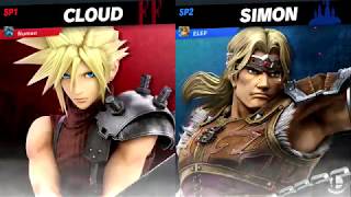 Ssbu - 1On1 Numen Cloud Vs. Elef Simon - Round 3
