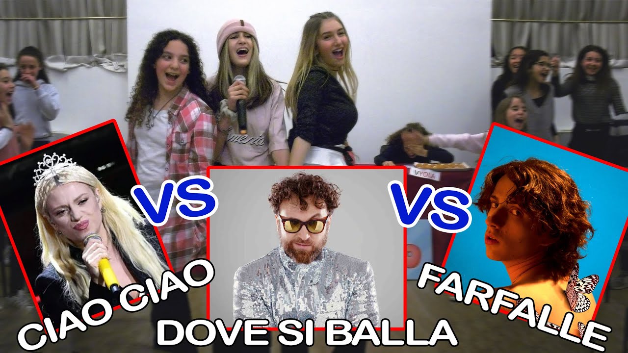 CIAO CIAO vs DOVE SI BALLA vs FARFALLE: Medley contest