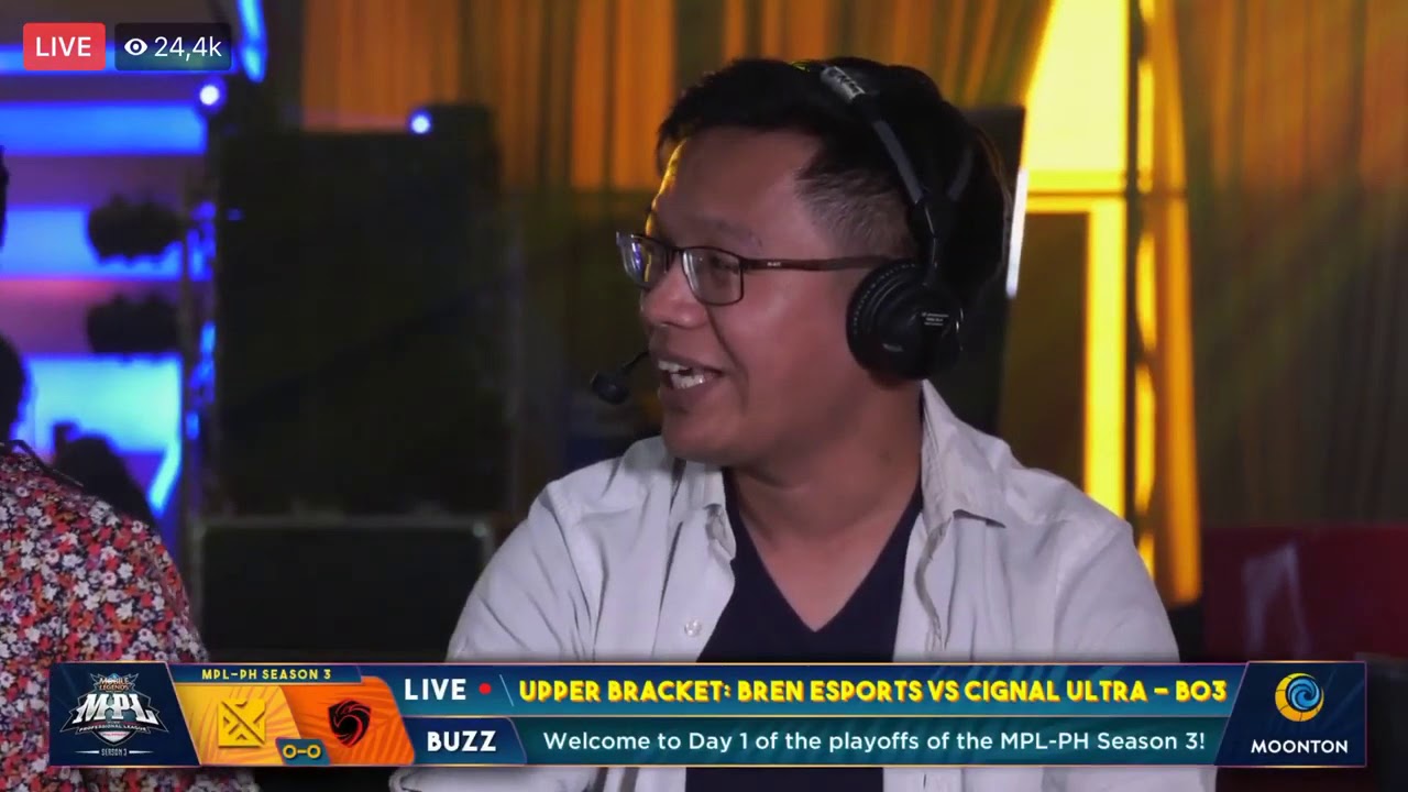 Game 1 MPL SEASO  3 GRAND FINALS / Cignal Ultra vs Bren ESports