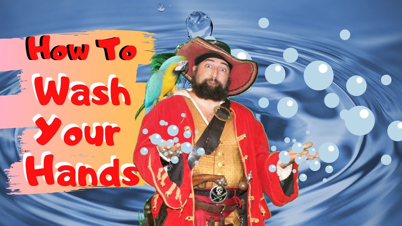 Captain Jay teaches how to wash our hands | Educational Videos for Kids