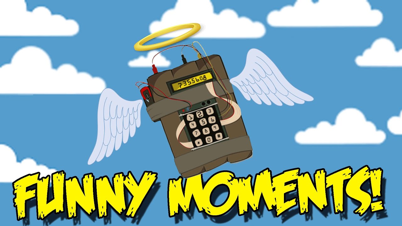CS GO FUNNY MOMENTS - FLOATING BOMB GLITCH, REKING SMURFS, GRENADE FAIL (FUNTAGE)
