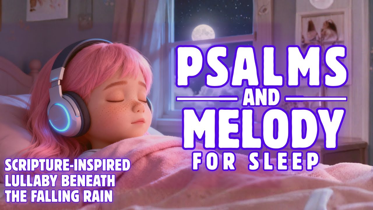 Soft Lullaby Lyrics & Dreamy Sleep Music | Gentle Rain in the Background