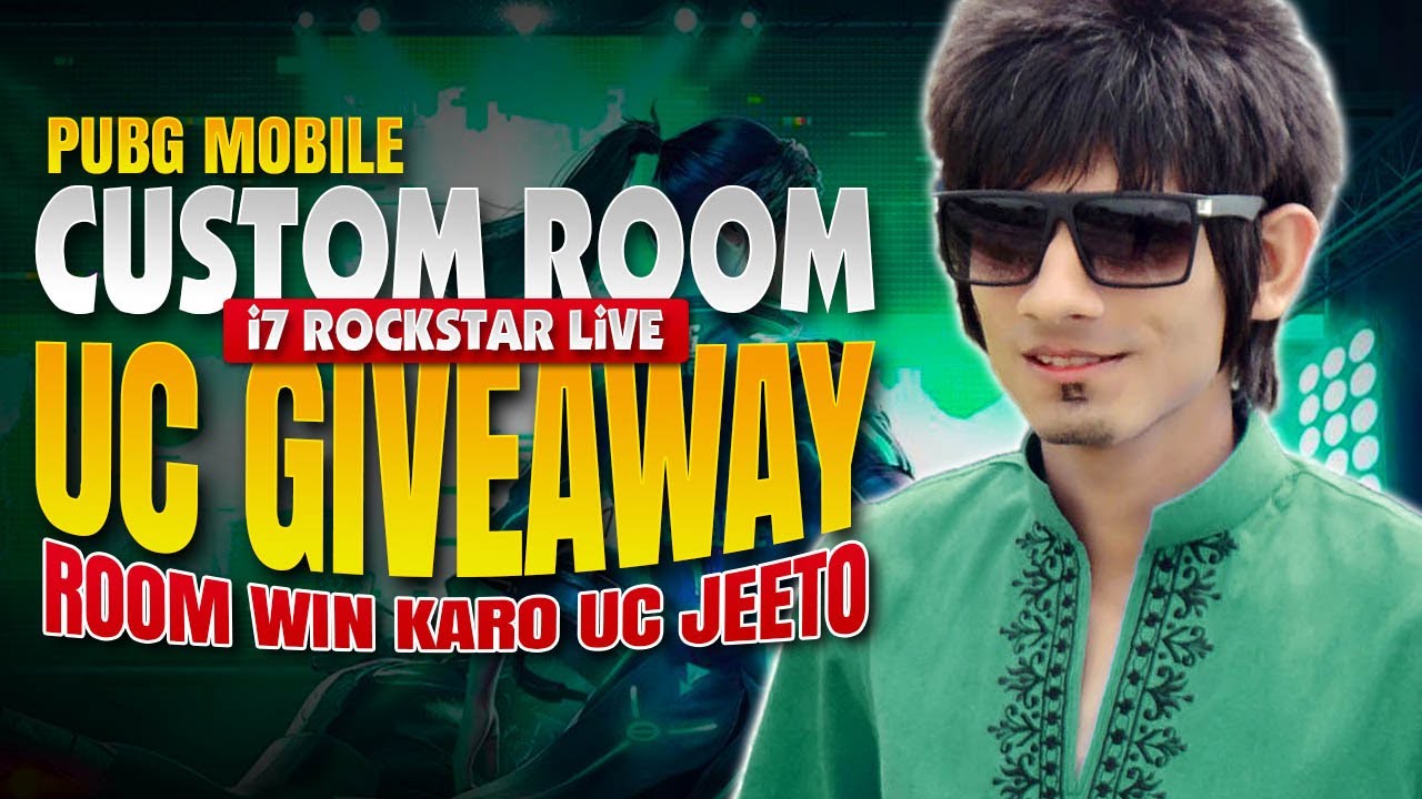 Daily Unlimited Custom Rooms Get Free UC - PUBG LIVE