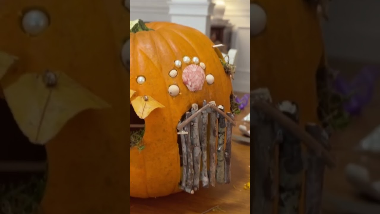 Enchanted Pumpkin Carving: Fairy House Fantasy