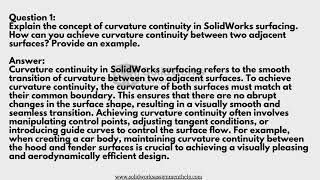 SolidWorks Assignment Help