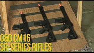 G&G CM16 SR-Series Airsoft Rifles - AirSplat on Demand