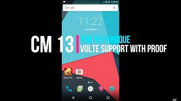 Cyanogenmod [CM 13] Android 6.0 For YU Yunique VoLTE ROM with Proof