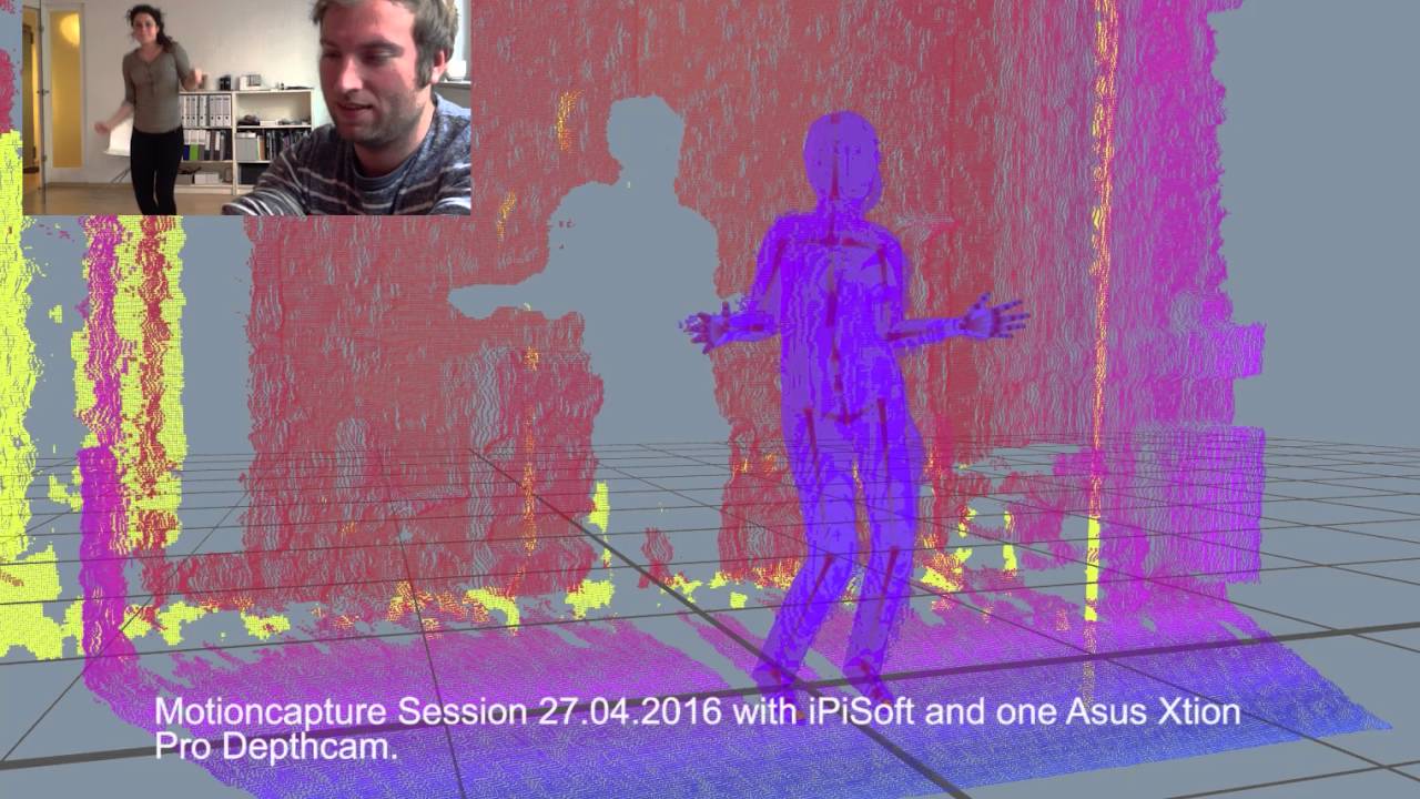 iPiSoft Motioncapture Session 28.04.2016