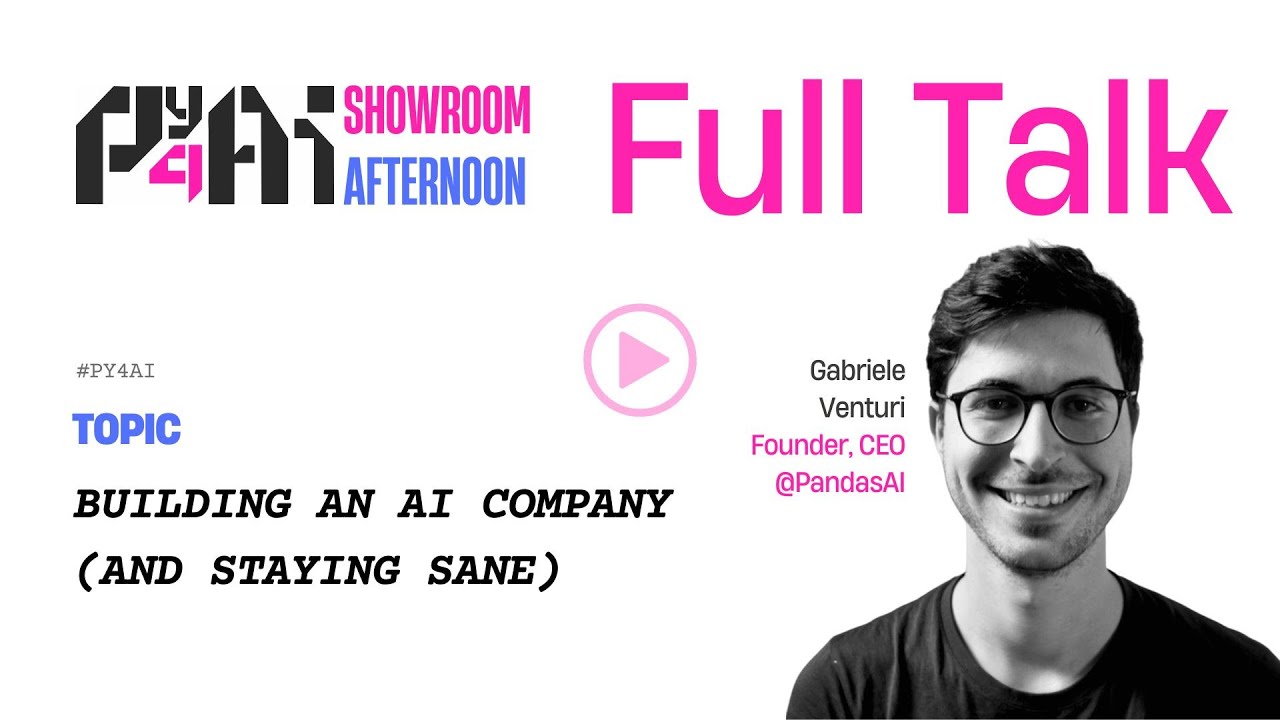 Building an AI Company (and staying sane) - by Gabriele Venturi | 