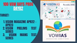 VOW DAY - 02 - VISION IAS - November 2022- Magazine - PART - 2 - FREE COVERAGE screenshot 4