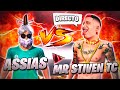 MrStiven Tc VS ASSIAS FF | ME PIDE PVP EN DIRECTO Y ME PONE A SENTIR LA PRESION | EPICO!