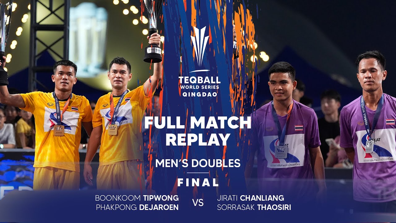 Teqball World Series 2024 - Qingdao | Men’s Doubles Final | Full Match