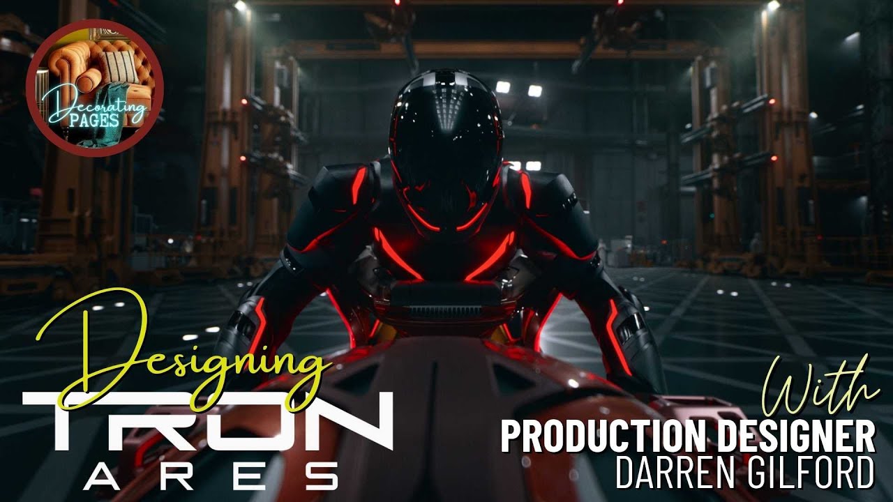 TRON: Ares Design Deep Dive | Production Designer Darren Gilford (The Red Grid, Flynn, Light Cycles)