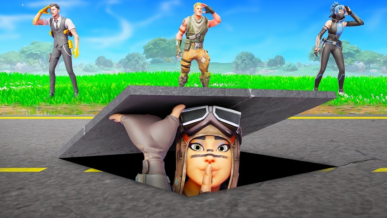 Ich CHEATE gegen CHEATER in NPC HIDE&SEEK