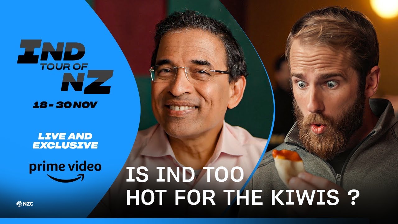 IND tour of NZ 2022: Harsha and Kane Share A Spicy Meal