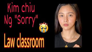 KIM CHIU NG SORRY NA, LAW CLASSROOMS  NA TRENDING #charichari #