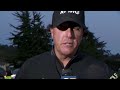 Mickelson and casey react to play suspension at pebble beach