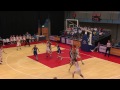 EYOF2013 BASKETBALL (G) CZE-SVK HIGHLIGHTS 1ST AND 2ND QUARTER