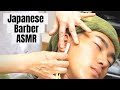 🗾 Ear shave &amp; Massage | Japanese Barber | Great Relaxing | ASMR | No Talking | ヘアーサロンタナカ 🗾