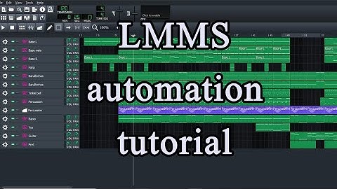 LMMS automation tutorial - the basics