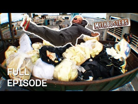 Will A Rooftop Dumpster Dive Really Save Your Life? | MythBusters | S6 E02 | Full Episode