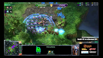 Sushi vs uThermal map1 and map 2 - ESWC 2011 Benelux Qualifiers