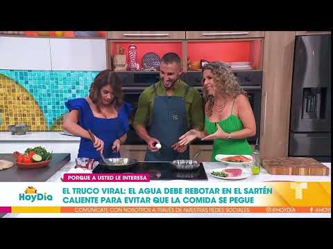 Truco de cocina: ¿Funciona el método del sartén caliente con agua?